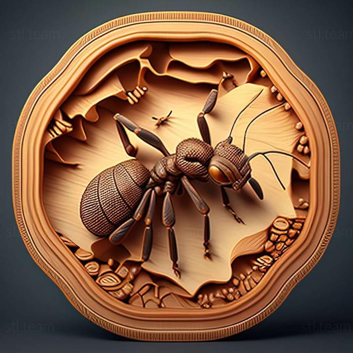 3D модель Pheidole mutisi (STL)